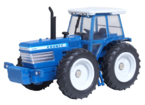 OXFORD DIECAST 76FCT001 Ford County Tractor Blue - OO Gauge