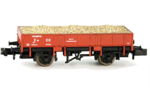 Dapol 2F-060-017 - Grampus Wagon BR Indian Red DB985730 - N Gauge
