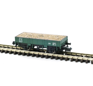 Dapol 2F-060-016 - Grampus Wagon BR Olive Green DB984363 - N Gauge