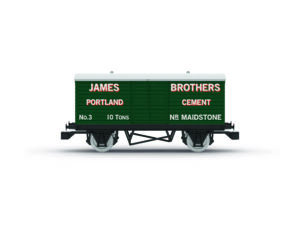 R RailRoad James Brothers Closed Van