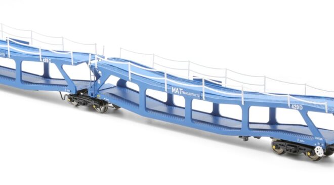 Revolution Trains Cartic-4 Car Carrier Wagons - N Gauge