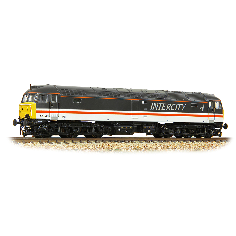 Graham Farish 372-266 - Class 47/4 47849 BR InterCity (Swallow) - N Gauge
