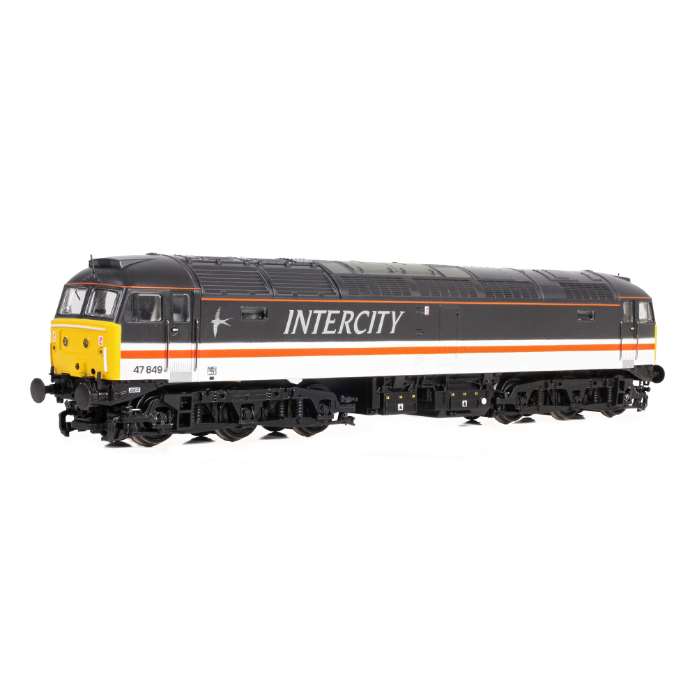 Graham Farish 372-266 - Class 47/4 47849 BR InterCity (Swallow) - N Gauge