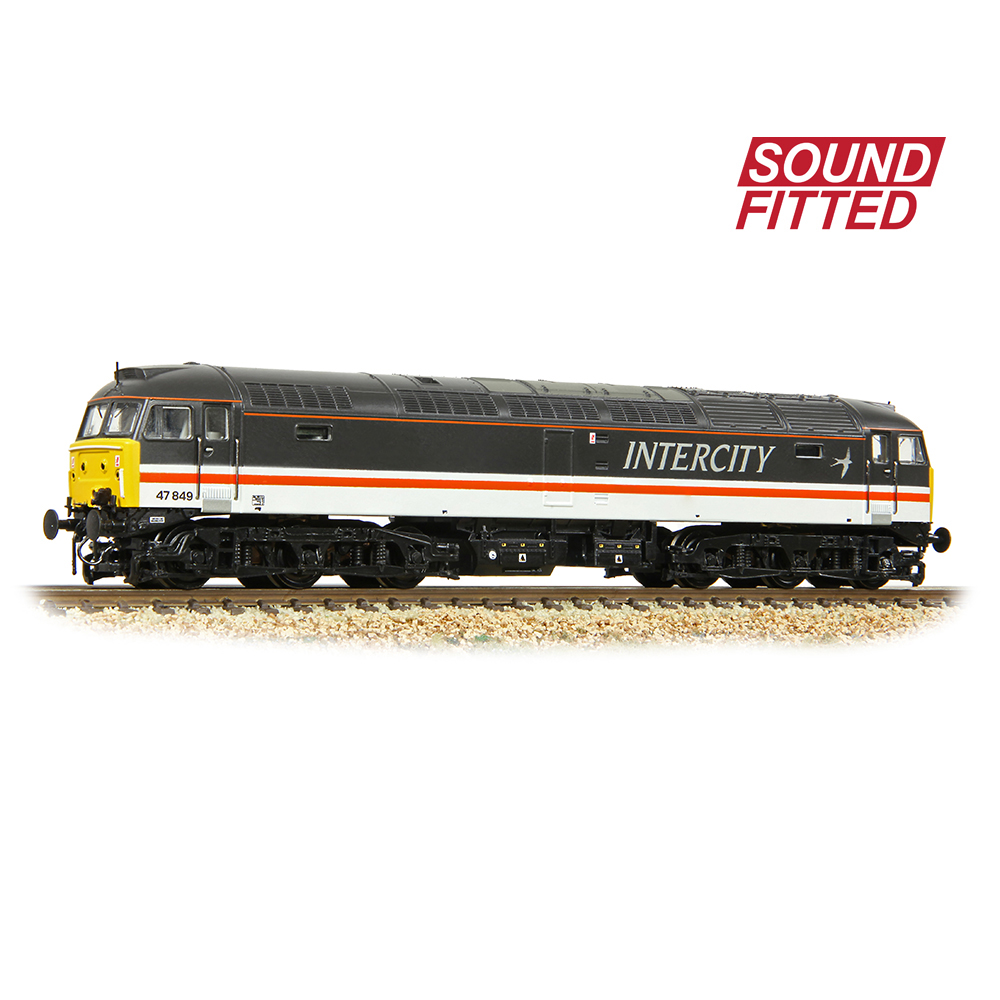Graham Farish 372-266SF - Class 47/4 47849 BR InterCity (Swallow) - N Gauge