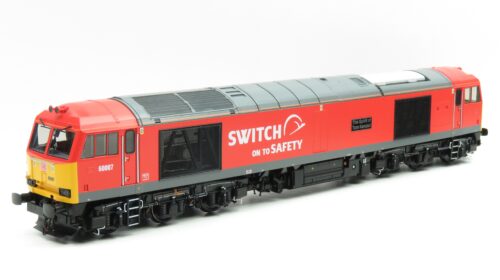 CAVALEX MODELS RR60007 Class 60, 60007 - 'Switch on to Safety' DB Cargo Livery - The Spirit of Tom Kendell - OO Gauge - DCC Ready