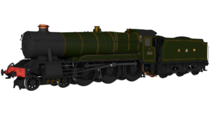 Rapido 954001 GWR County No.1001 G W Lined Green - OO Gauge