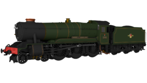 Rapido 954009 GWR County No.1000 'County of Middlesex' BR Lined Green Late Crest - OO Gauge