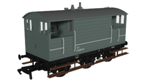Rapido 975014 GCR 15T 6w Brake - BR Grey No.E531773 - OO Gauge