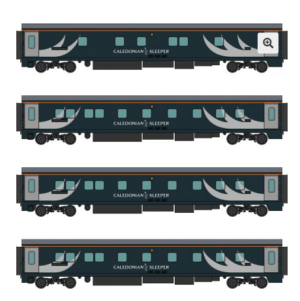 Revolution Trains RT-CS-LS-Mk5-pack2 CALEDONIAN SLEEPER MARK 5 LOWLAND PACK 2, N Gauge