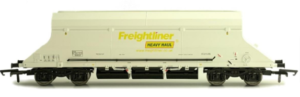 Dapol 4F-026-035 Wagons - HIA FREIGHTLINER WHITE LIMESTONE HOPPER 369037 (EARLY BUILD) OO Gauge