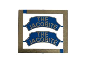 The Jacobite nameplate - OO Gauge