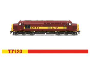 Hornby TT3037M EWS - Class 37 - Diesel Electric - 37704 TT Gauge
