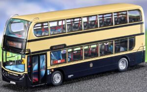 Northcord Model Company UK6205 Alexander Dennis Enviro400 - Heritage National Express West Mids 4722 - BU07 LGY 1:76 Scale