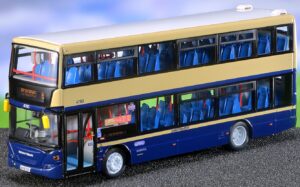 Northcord Model Company UK9501 Scania OmniCity Double-Decker National Express West Midlands (Heritage Livery) 1:76 Scale