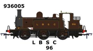 Rapido 936505 E1 Class  B96 In LBSCR Marsh Umber Livery - Sound Fitted OO Gauge