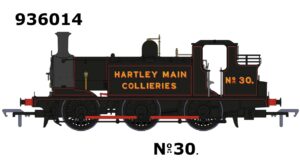 Rapido 936514 E1 Class 30 In Hartley Main Colliery Livery - Sound Fitted OO Gauge