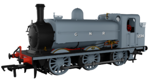 Rapido 958502  GNR J13 Class  1234  In GNR Grey Livery - Sound Fitted - OO Gauge