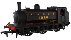 Rapido 958503  Stirling 0-6-0 J52/2 Class  1228  In L&NER Black Livery  Red Lining  - Sound Fitted - OO Gauge