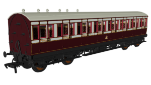 Rapido 978109 Caledonian ‘Evolution’ Non-Corridor Third No.1074 - OO Gauge