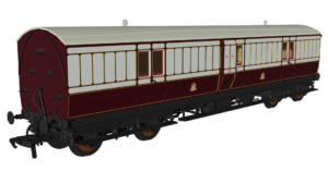 Rapido 978112 Caledonian ‘Evolution’ Non-Corridor Full Brake No.34 - OO Gauge