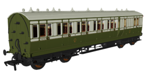 Rapido 978114 Highland ‘Evolution’ Non-Corridor Brake Third No.9 - OO Gauge