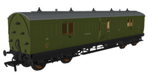 Rapido 978118 Highland ‘Evolution’ Non-Corridor Full Brake No.70 - OO Gauge