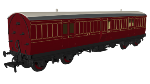 Rapido 978148 GER ‘Evolution’ Non-Corridor Full Brake No.16 OO Gauge