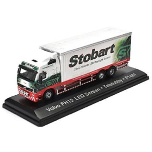 DIECAST MAG Atlas JV9105 Volvo FH12 Mobile LED Rigid Stobart - OO Gauge