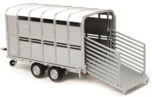 Britains BRI 40710A2 48710 Ifor Williams Livestock Trailer -  1:32 Scale