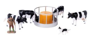 Britains BRI 43137 Cattle Feeder Set - 1:32 Scale