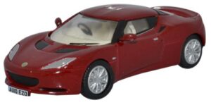 OXFORD DIECAST 76LEV001 Lotus Evora Red - OO Gauge