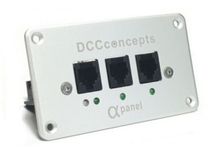 DCCconcepts DCD-DAP Alpha Panel Layout panel for NCE and Roco