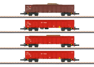 Marklin MN82542 - DBAG Eanos-x 052 Gondola w/Scrap Metal Load Set (4) V