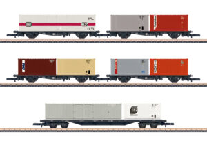 Marklin MN82664 - DB Container Wagon Set (5) IV