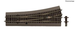 Roco RC42534 - Rocoline Ballasted (WL15) Left Hand Turnout 15 Degree