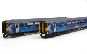 Realtrack Class 156 - 156499 Scotrail Saltire - Scotland's Railway livery OO Gauge DCC READY Updated Logos