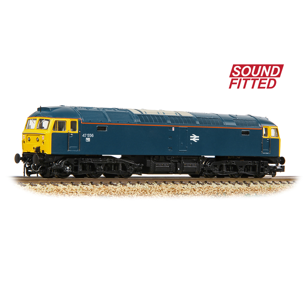 Graham Farish 371-829BSF Class 47/4 47556 BR Blue - N Gauge