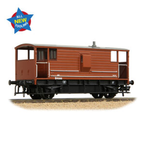Bachmann 38-977 LMS 20T Brake Van BR Bauxite (Early) - OO Gauge
