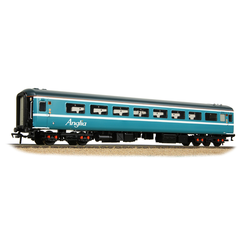 Bachmann 39-676 BR Mk2F TSO Tourist Second Open Anglia - OO Gauge