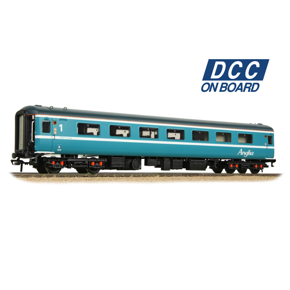Bachmann 39-688DC BR Mk2F RFB Restaurant First Buffet Anglia - OO Gauge