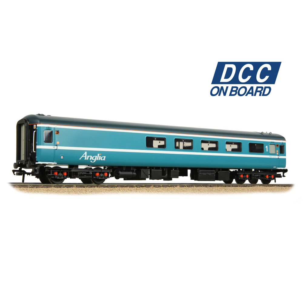 Bachmann 39-688DC BR Mk2F RFB Restaurant First Buffet Anglia - OO Gauge