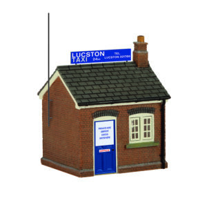 Bachmann Scenecraft 44-0129 Lucston Taxi Office - 1:76 Gauge