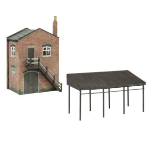Bachmann Scenecraft 44-0130 Lucston Shed and Stores - 1:76 Gauge