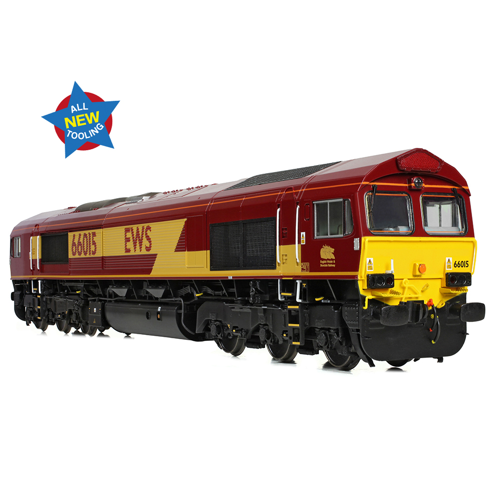 Bachmann 50-000 Class 66/0 66015 EWS - OO Gauge