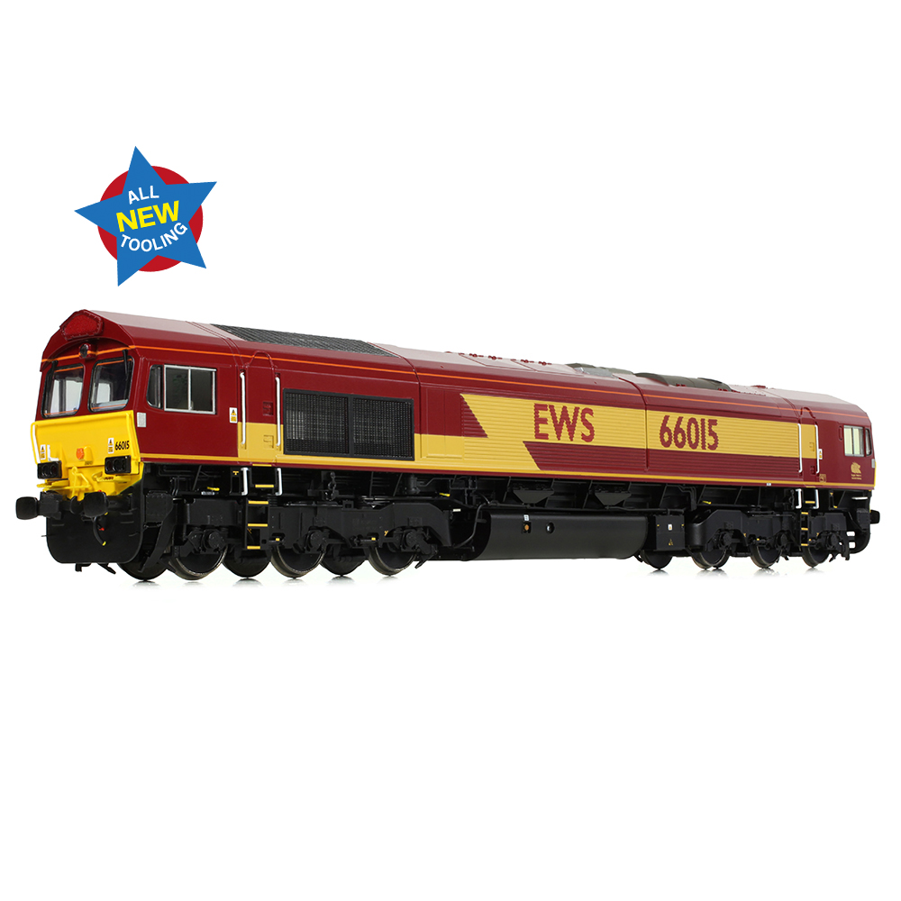 Bachmann 50-000 Class 66/0 66015 EWS - OO Gauge