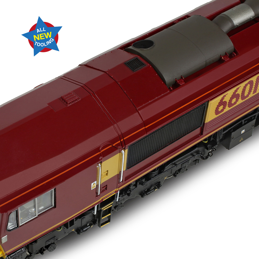 Bachmann 50-000 Class 66/0 66015 EWS - OO Gauge