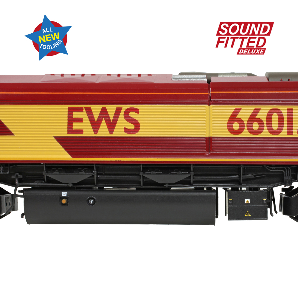 Bachmann 50-000SFX Class 66/0 66015 EWS - OO Gauge