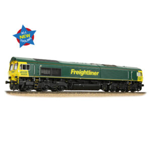 Bachmann 50-002 Class 66/6 66606 Freightliner Green - OO Gauge