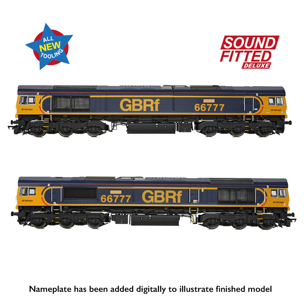 Bachmann 50-003ASFX Class 66/7 66777 'Annette' GBRf Europorte - OO Gauge