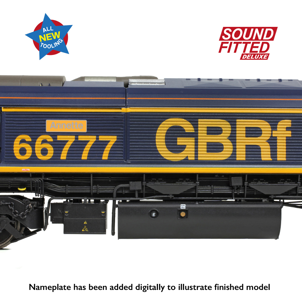 Bachmann 50-003ASFX Class 66/7 66777 'Annette' GBRf Europorte - OO Gauge